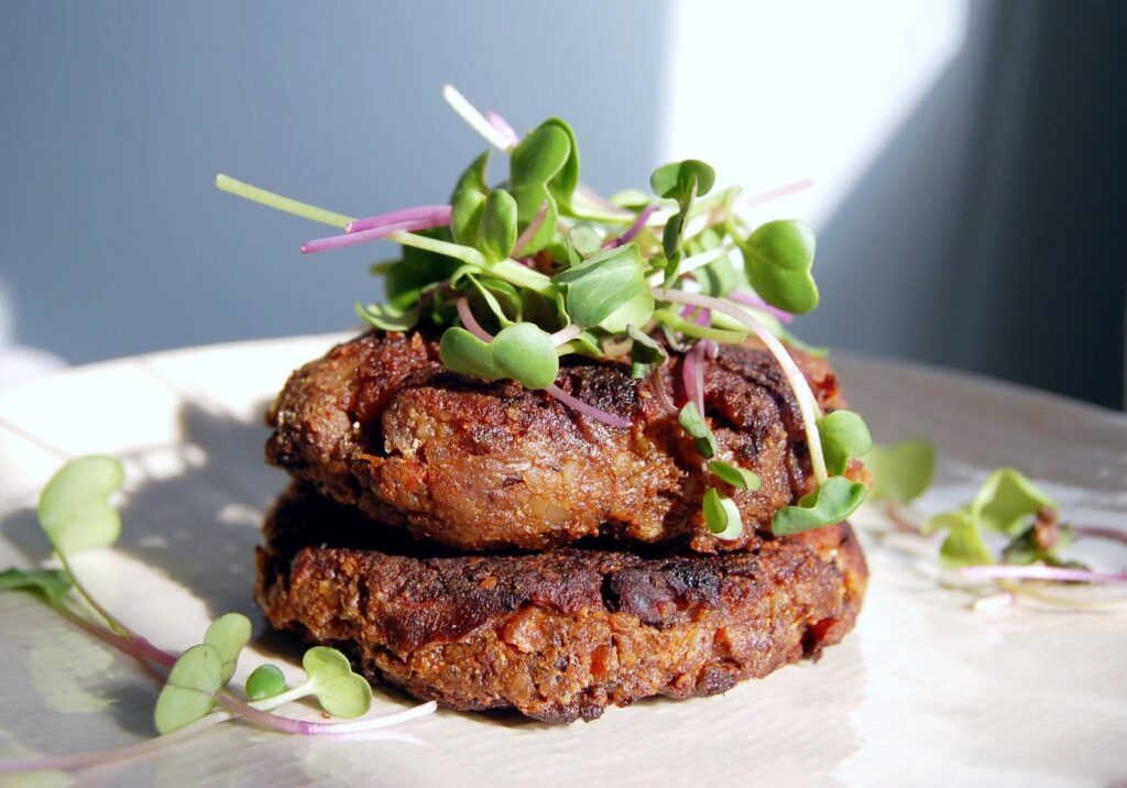 How to Make Walnut Mushroom Burgers - Home Grown | Hand Gathered