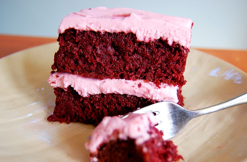 Beet Red Velvet Cake